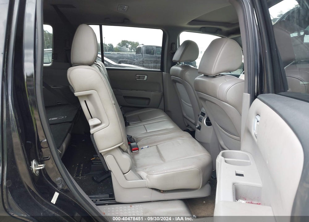 2013 HONDA PILOT EX-L VIN: 5FNYF3H54DB042486