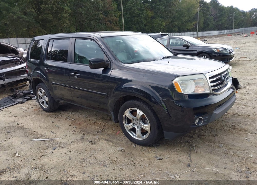 2013 HONDA PILOT EX-L VIN: 5FNYF3H54DB042486