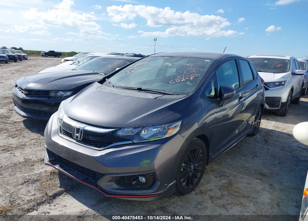 2018 HONDA FIT SPORT VIN: 3HGGK5H65JM707304