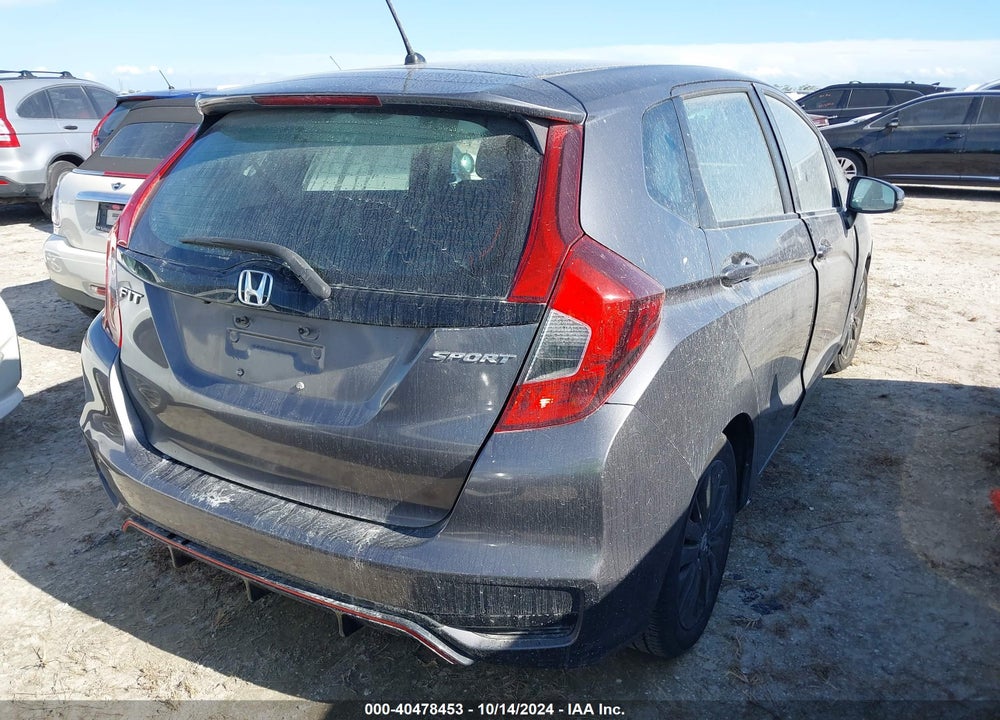 2018 HONDA FIT SPORT VIN: 3HGGK5H65JM707304
