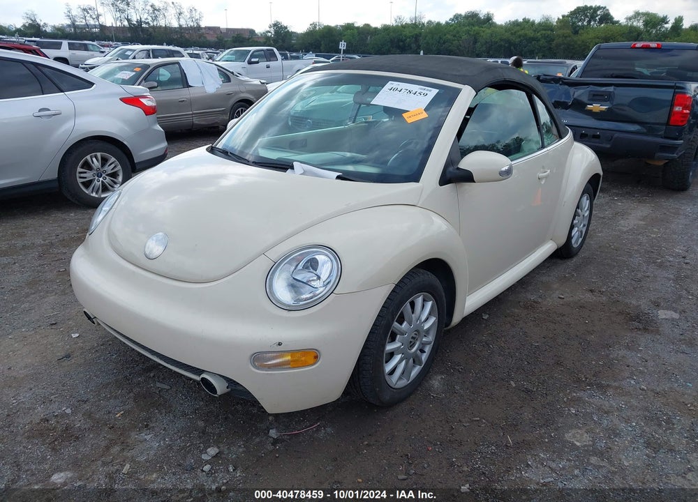 2004 VOLKSWAGEN NEW BEETLE GLS VIN: 3VWCM31Y04M343902