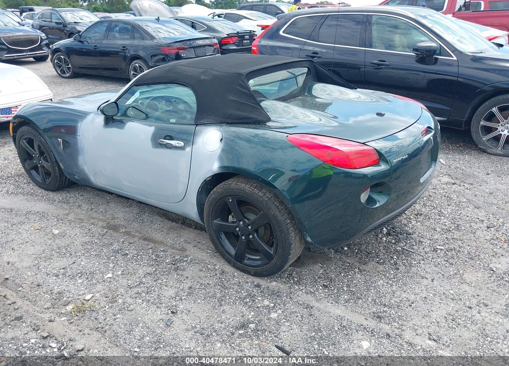 2006 PONTIAC SOLSTICE VIN: 1G2MB33B96Y000118
