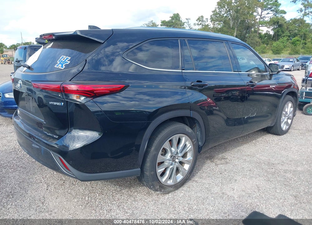 2021 TOYOTA HIGHLANDER HYBRID LIMITED VIN: 5TDYARAH8MS011596