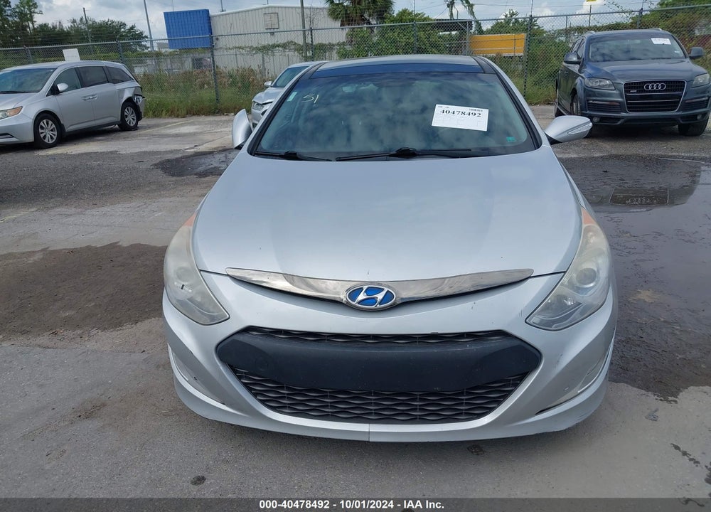 2015 HYUNDAI SONATA HYBRID LIMITED VIN: KMHEC4A46FA120079