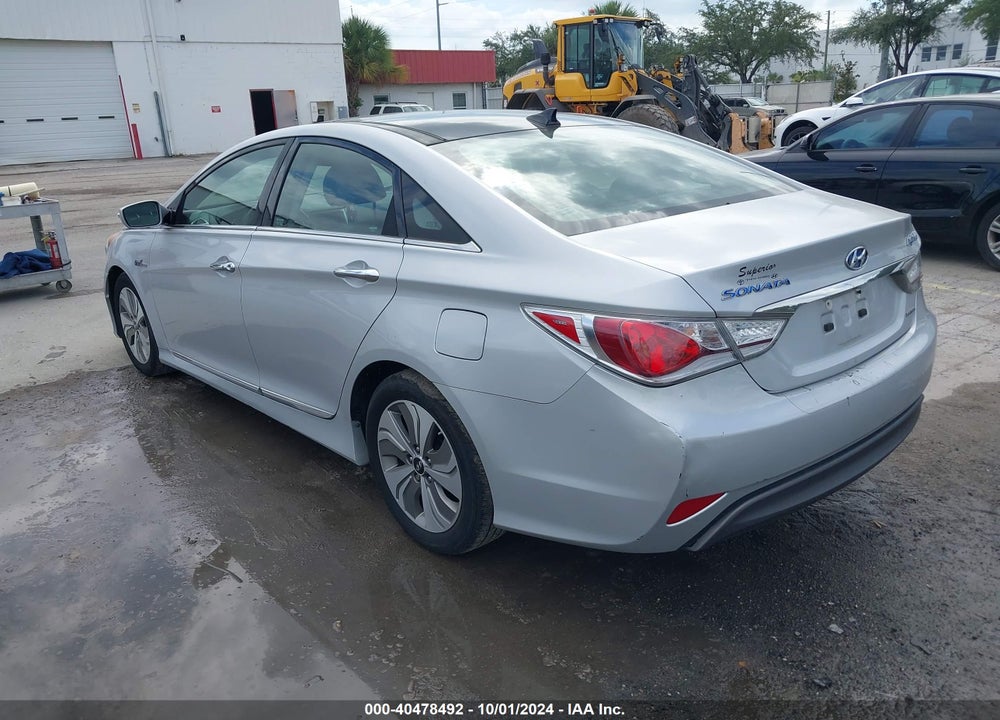 2015 HYUNDAI SONATA HYBRID LIMITED VIN: KMHEC4A46FA120079