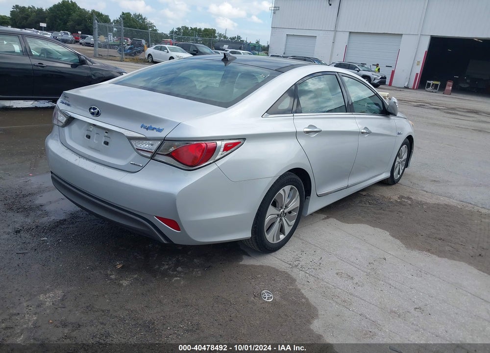2015 HYUNDAI SONATA HYBRID LIMITED VIN: KMHEC4A46FA120079