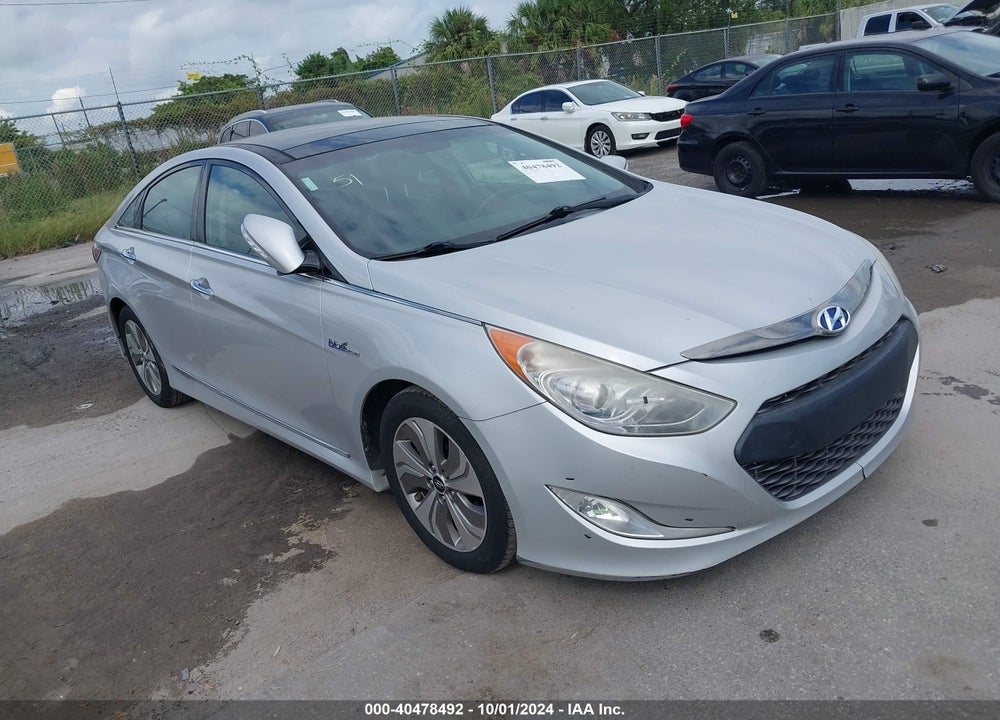 2015 HYUNDAI SONATA HYBRID LIMITED VIN: KMHEC4A46FA120079