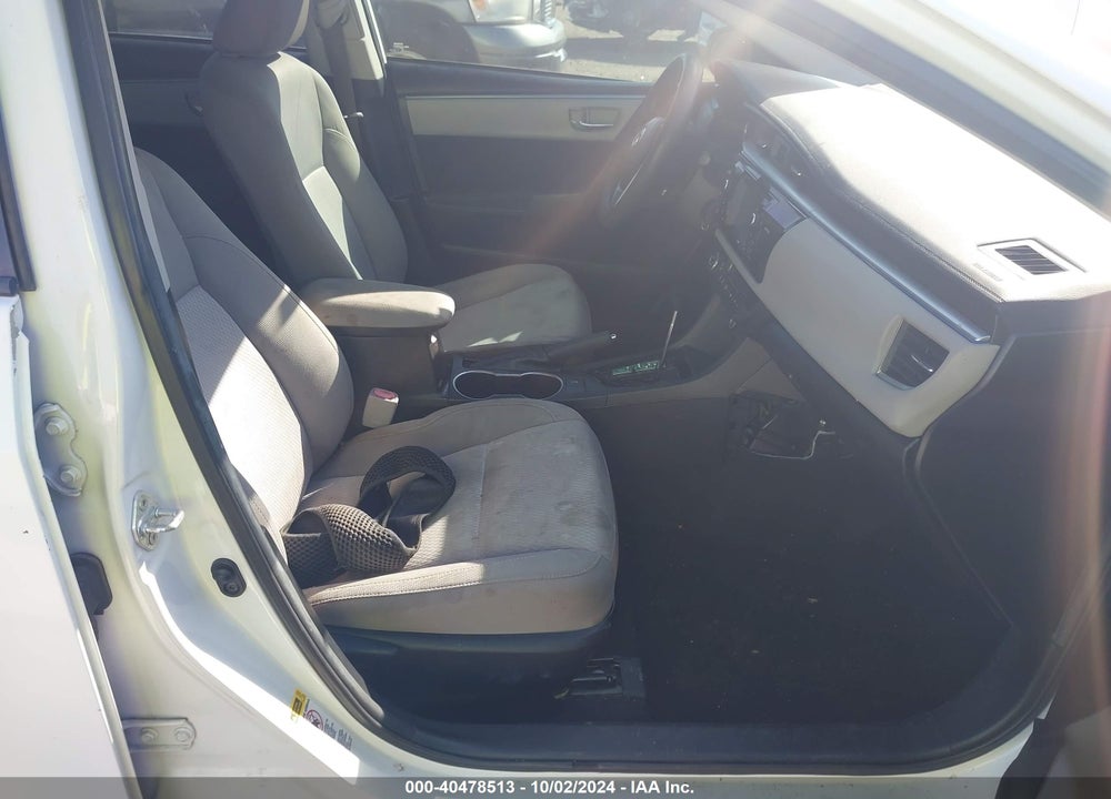 2014 TOYOTA COROLLA LE VIN: 5YFBURHE5EP164794