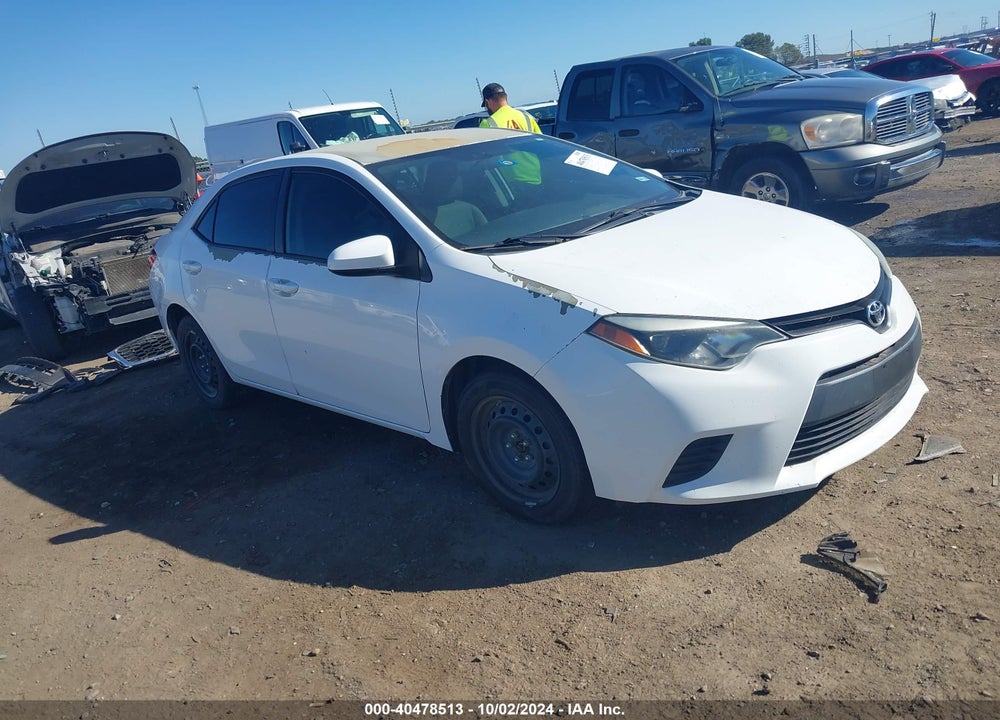 2014 TOYOTA COROLLA LE VIN: 5YFBURHE5EP164794