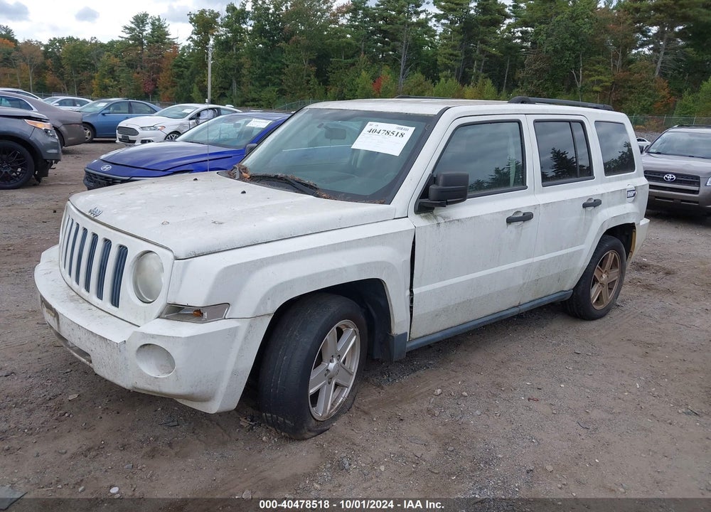 2008 JEEP PATRIOT SPORT VIN: 1J8FF28W08D620731