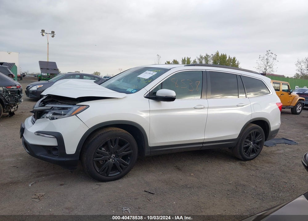 2022 HONDA PILOT AWD SPECIAL EDITION VIN: 5FNYF6H26NB082058
