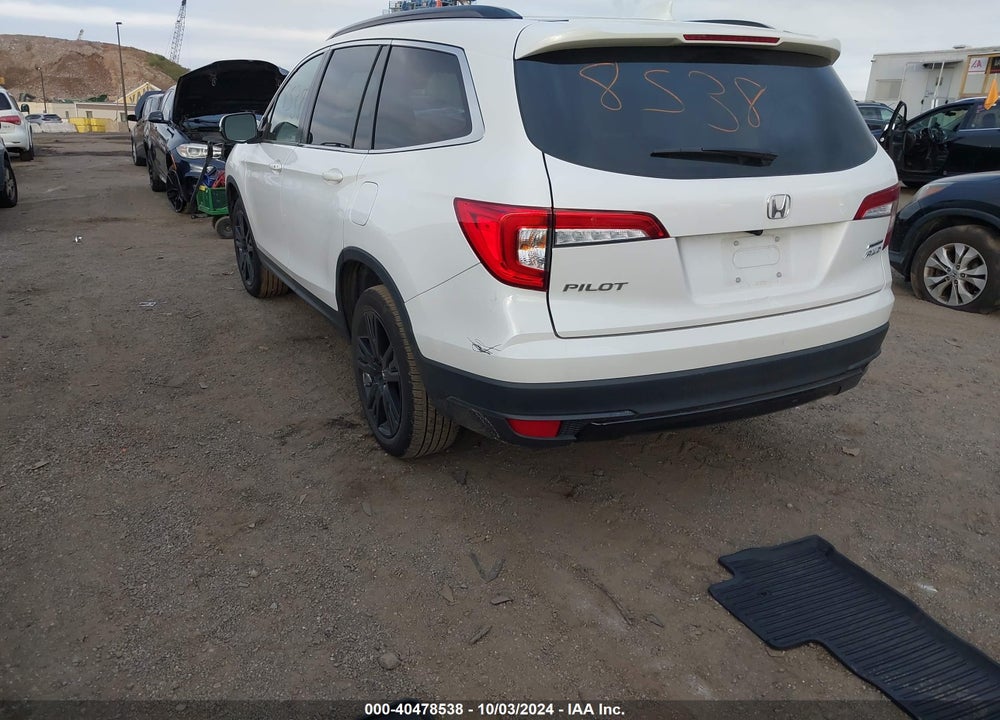 2022 HONDA PILOT AWD SPECIAL EDITION VIN: 5FNYF6H26NB082058
