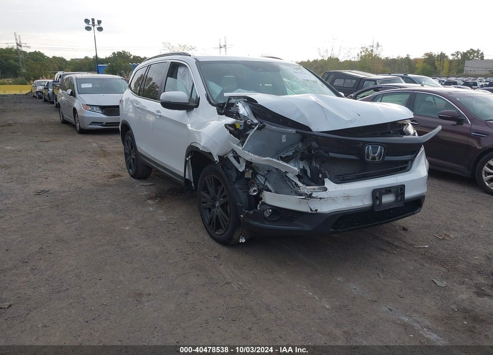 2022 HONDA PILOT AWD SPECIAL EDITION VIN: 5FNYF6H26NB082058