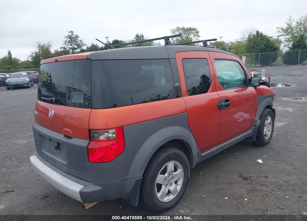 2004 HONDA ELEMENT EX VIN: 5J6YH28504L014194