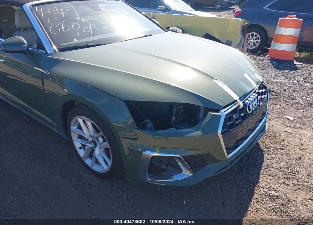 2024 AUDI A5 CABRIOLET PREMIUM PLUS 45 TFSI S LINE QUATTRO S TRONIC VIN: WAU4AGF5XRN009067