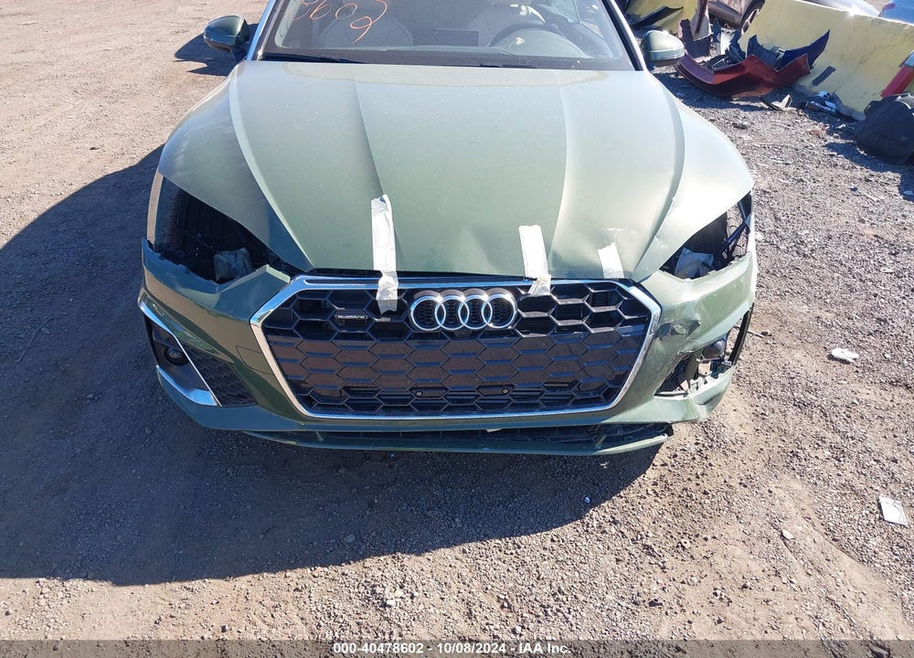2024 AUDI A5 CABRIOLET PREMIUM PLUS 45 TFSI S LINE QUATTRO S TRONIC VIN: WAU4AGF5XRN009067