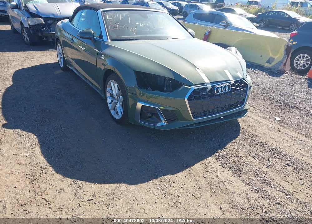 2024 AUDI A5 CABRIOLET PREMIUM PLUS 45 TFSI S LINE QUATTRO S TRONIC VIN: WAU4AGF5XRN009067