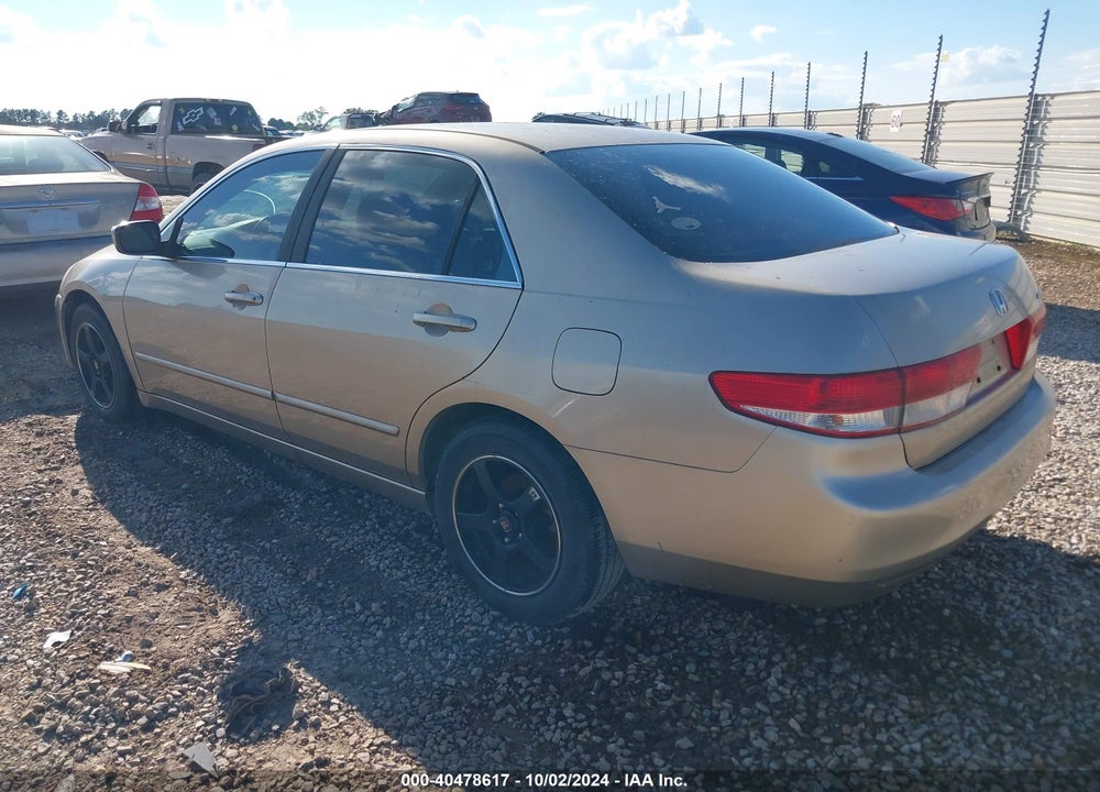 2003 HONDA ACCORD 2.4 EX VIN: 1HGCM56613A135160