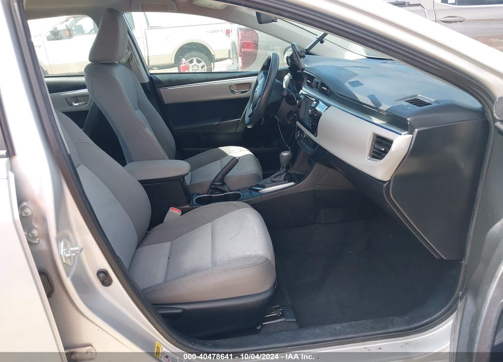 2015 TOYOTA COROLLA LE VIN: 5YFBURHE1FP343660