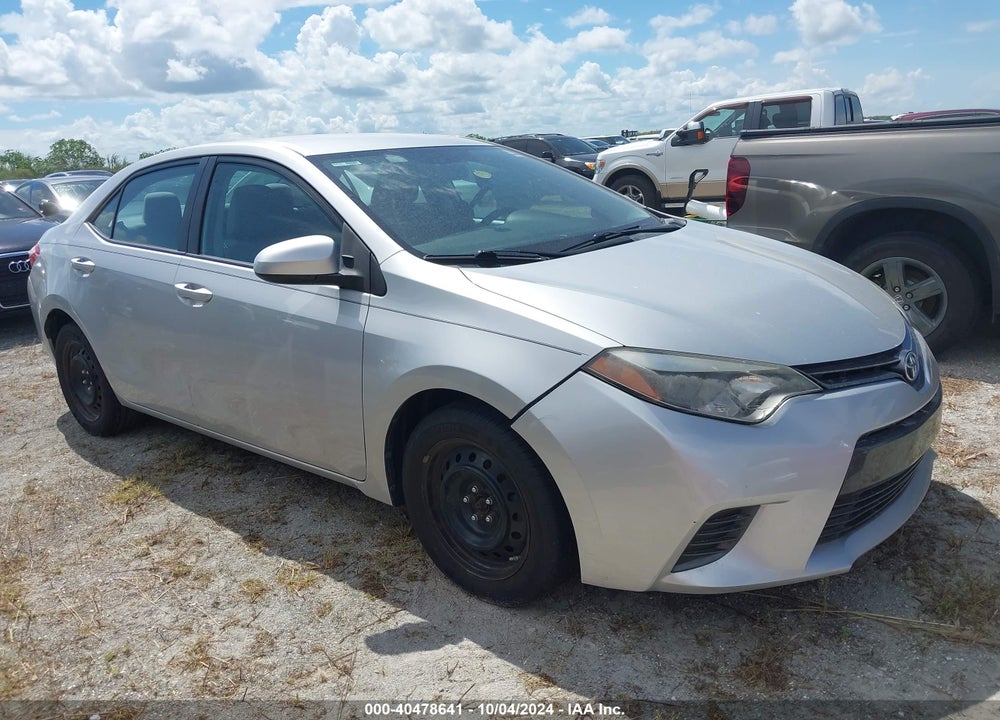 2015 TOYOTA COROLLA LE VIN: 5YFBURHE1FP343660