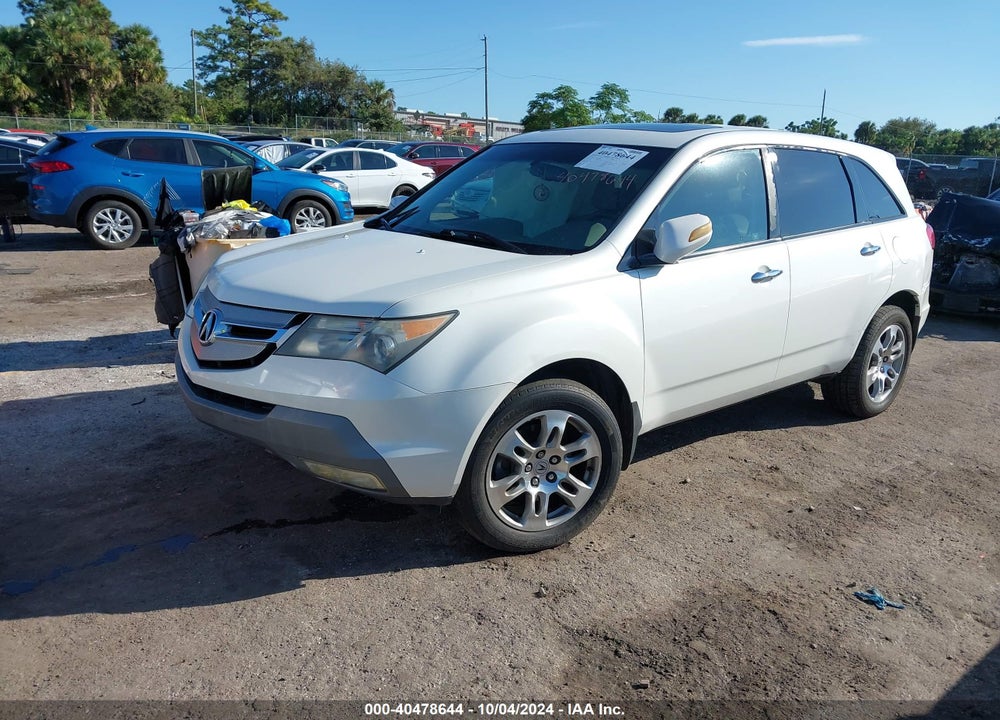 2009 ACURA MDX VIN: 2HNYD28409H523533