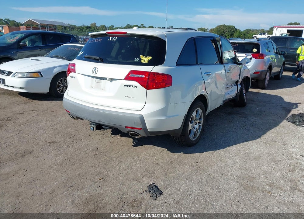 2009 ACURA MDX VIN: 2HNYD28409H523533