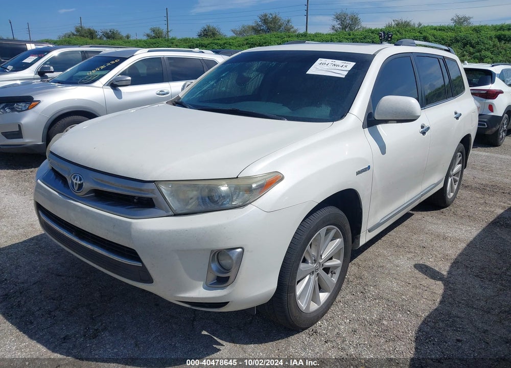 2013 TOYOTA HIGHLANDER HYBRID LIMITED V6 VIN: JTEDC3EH7D2010989