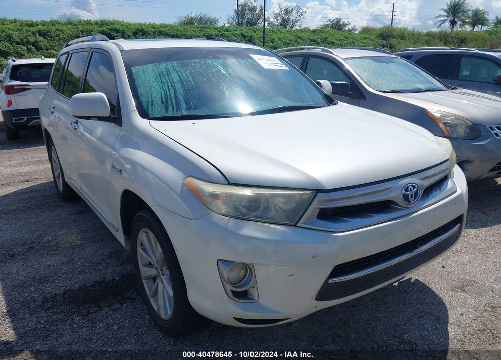2013 TOYOTA HIGHLANDER HYBRID LIMITED V6 VIN: JTEDC3EH7D2010989