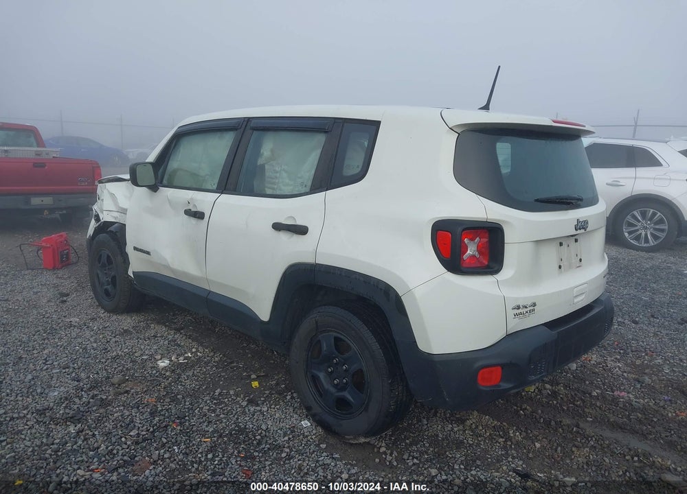 2018 JEEP RENEGADE SPORT 4X4 VIN: ZACCJBAB0JPH66991
