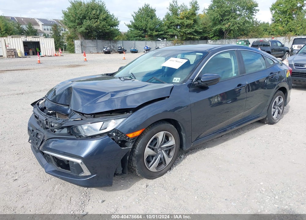 2020 HONDA CIVIC VIN: 2HGFC2F66LH570059