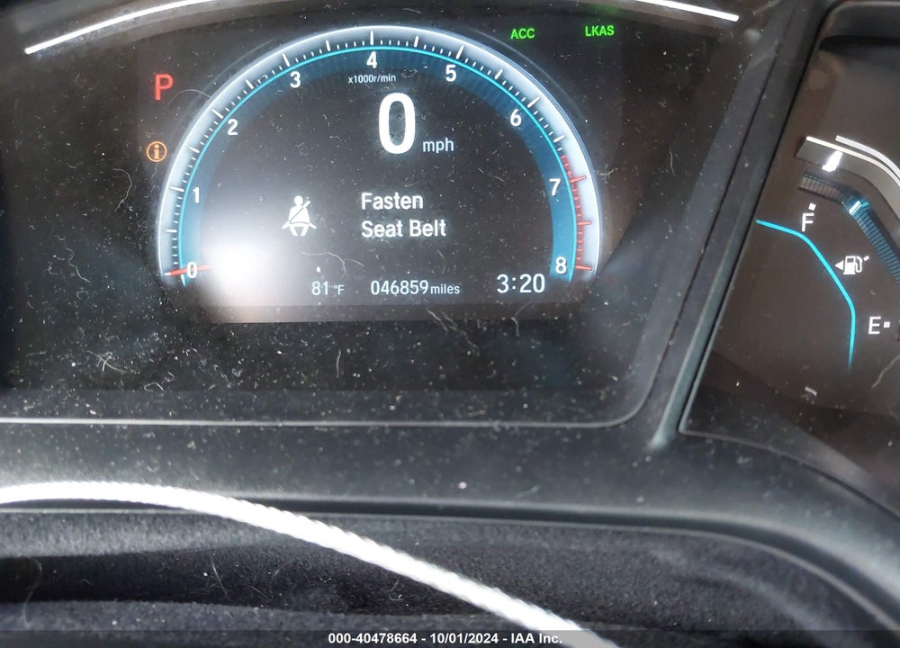 2020 HONDA CIVIC VIN: 2HGFC2F66LH570059