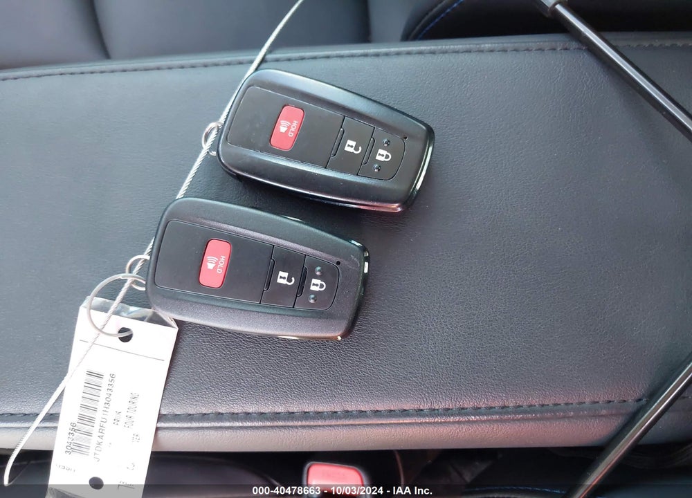 2017 TOYOTA PRIUS FOUR TOURING VIN: JTDKARFU1H3043356