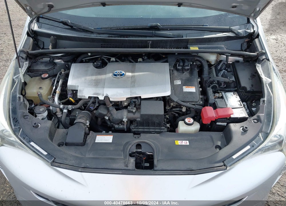 2017 TOYOTA PRIUS FOUR TOURING VIN: JTDKARFU1H3043356