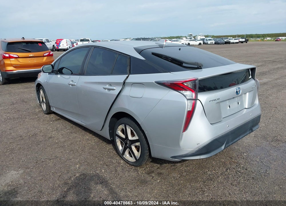 2017 TOYOTA PRIUS FOUR TOURING VIN: JTDKARFU1H3043356