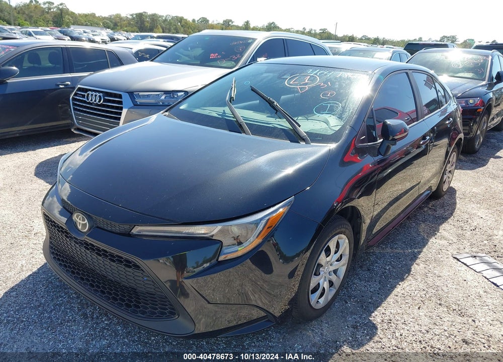 2022 TOYOTA COROLLA LE VIN: 5YFEPMAE2NP303460