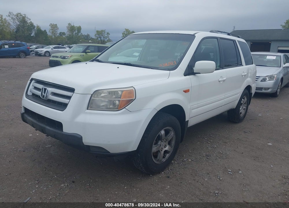 2008 HONDA PILOT VP VIN: 5FNYF182X8B036921