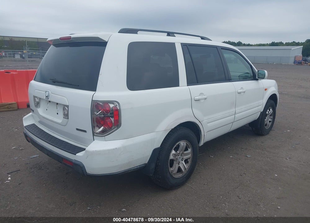 2008 HONDA PILOT VP VIN: 5FNYF182X8B036921