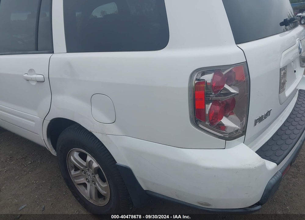 2008 HONDA PILOT VP VIN: 5FNYF182X8B036921