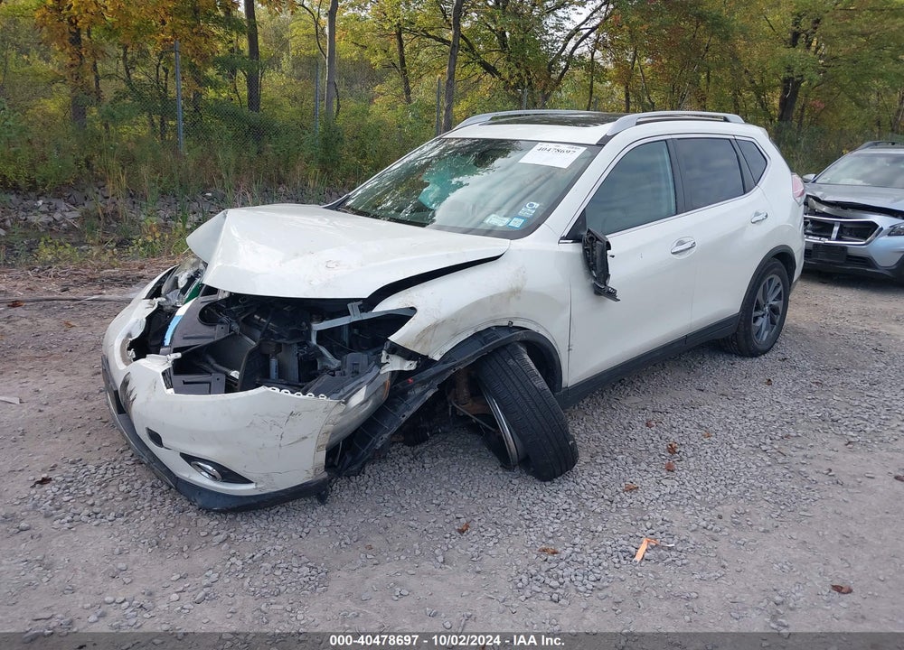2016 NISSAN ROGUE SL VIN: 5N1AT2MV7GC800005