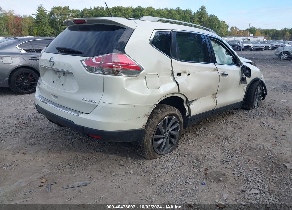 2016 NISSAN ROGUE SL VIN: 5N1AT2MV7GC800005