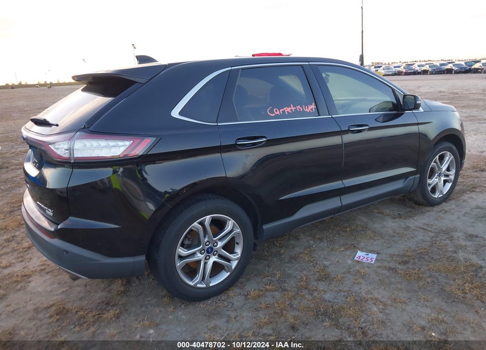 2017 FORD EDGE TITANIUM VIN: 2FMPK3K98HBB57707