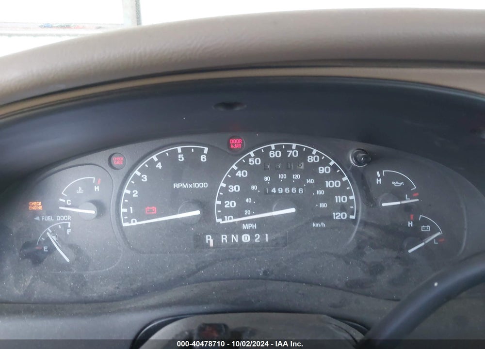 1998 FORD EXPLORER VIN: 1FMZU34E2WZC35387