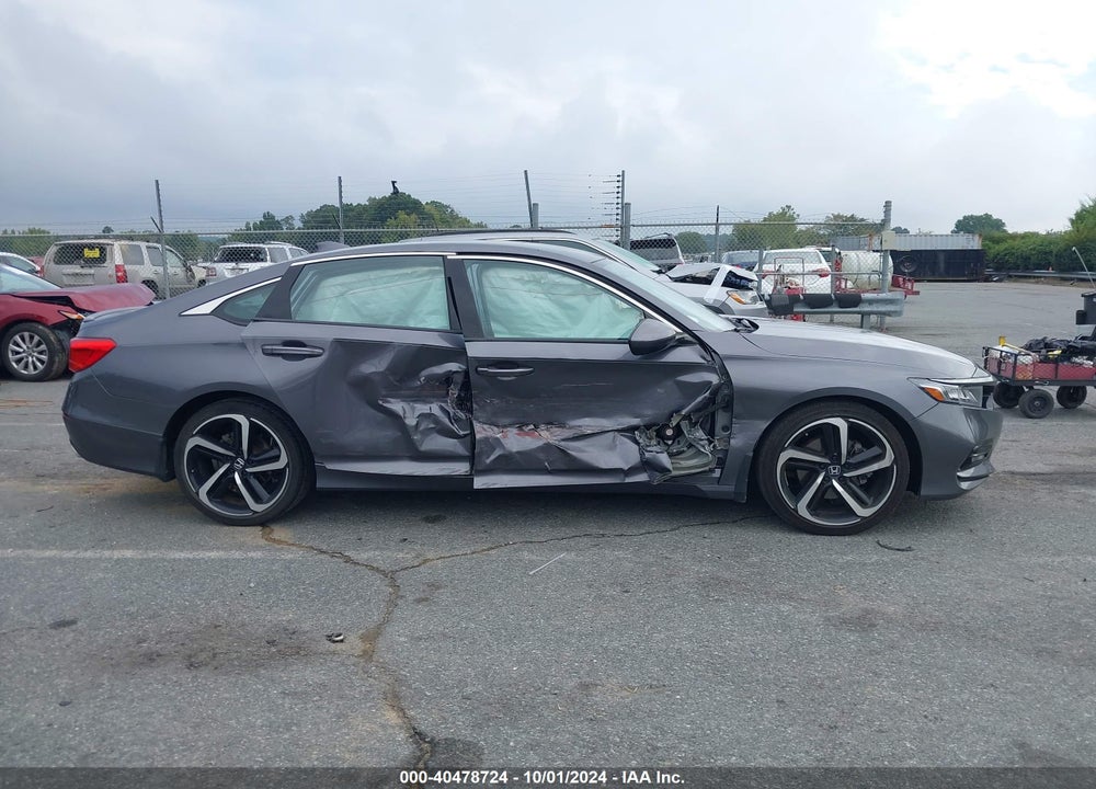 2019 HONDA ACCORD SPORT VIN: 1HGCV1F36KA061499