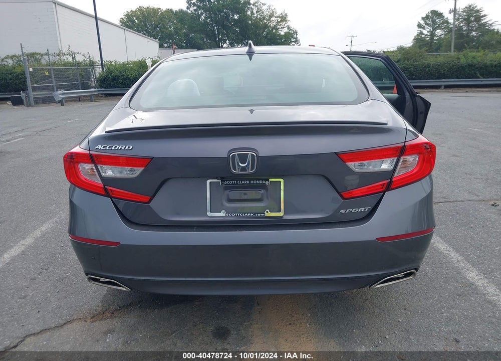 2019 HONDA ACCORD SPORT VIN: 1HGCV1F36KA061499