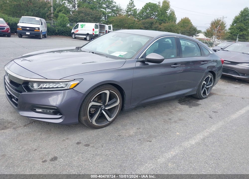 2019 HONDA ACCORD SPORT VIN: 1HGCV1F36KA061499