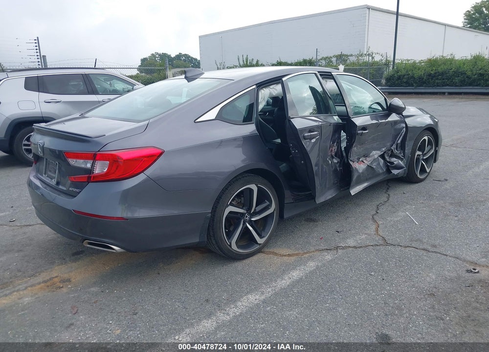 2019 HONDA ACCORD SPORT VIN: 1HGCV1F36KA061499