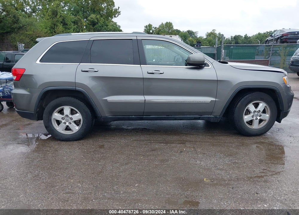 2012 JEEP GRAND CHEROKEE LAREDO VIN: 1C4RJFAG1CC214257