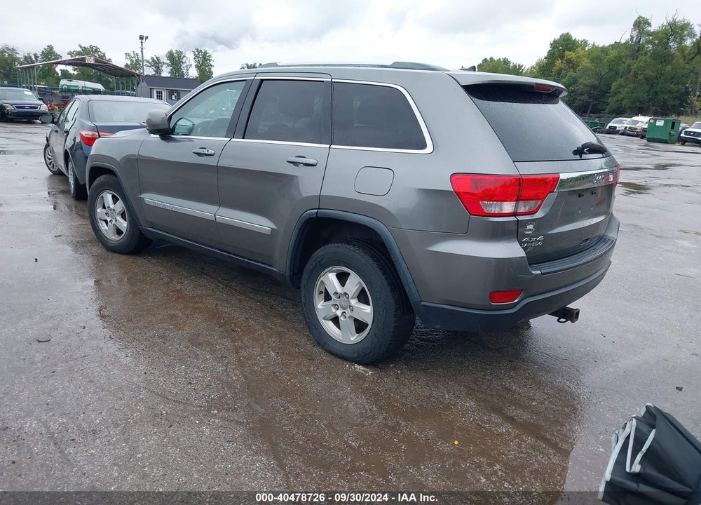 2012 JEEP GRAND CHEROKEE LAREDO VIN: 1C4RJFAG1CC214257
