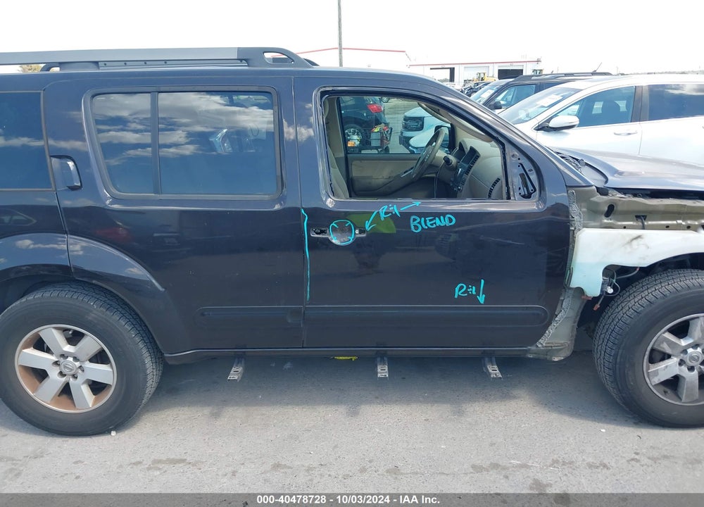 2012 NISSAN PATHFINDER SV VIN: 5N1AR1NN4CC633104