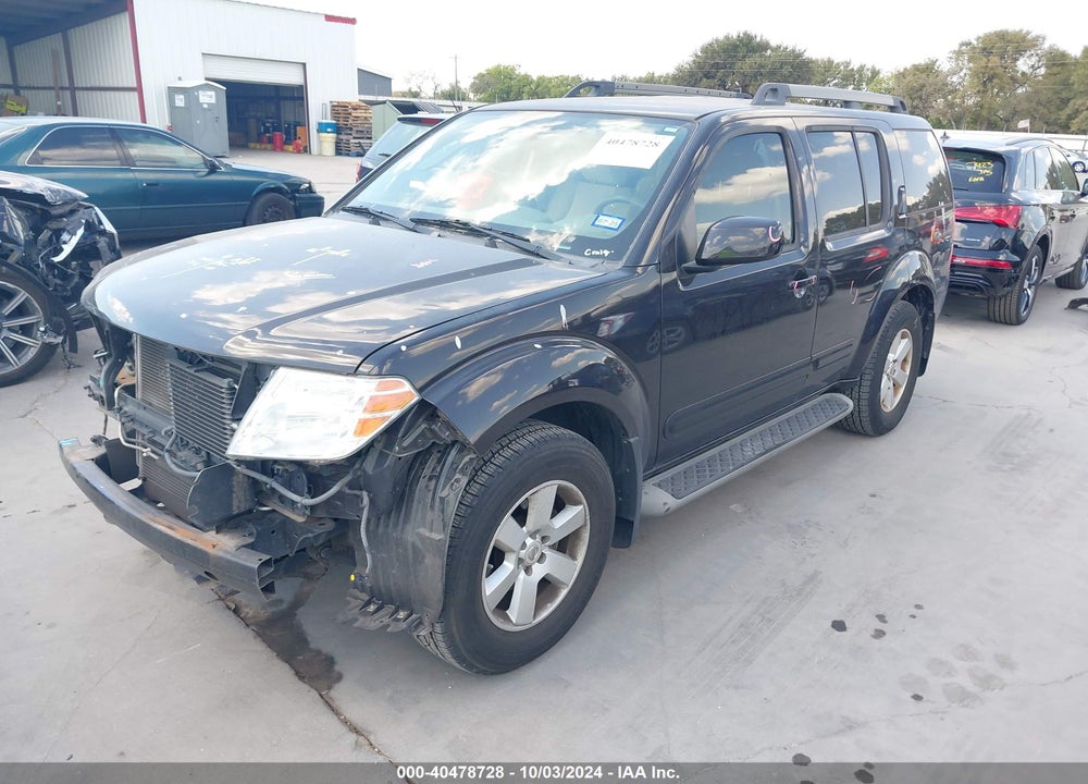 2012 NISSAN PATHFINDER SV VIN: 5N1AR1NN4CC633104